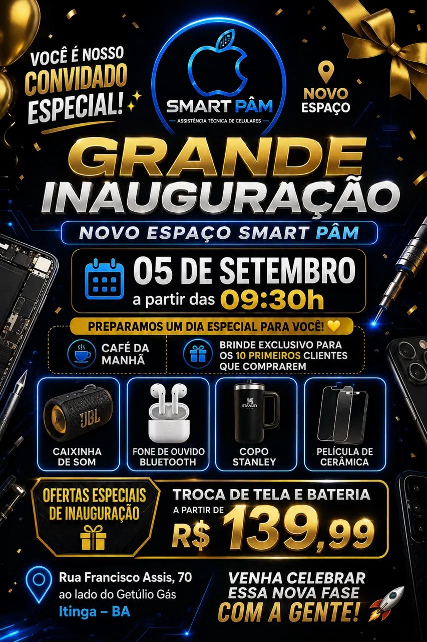 Grande inauguração 