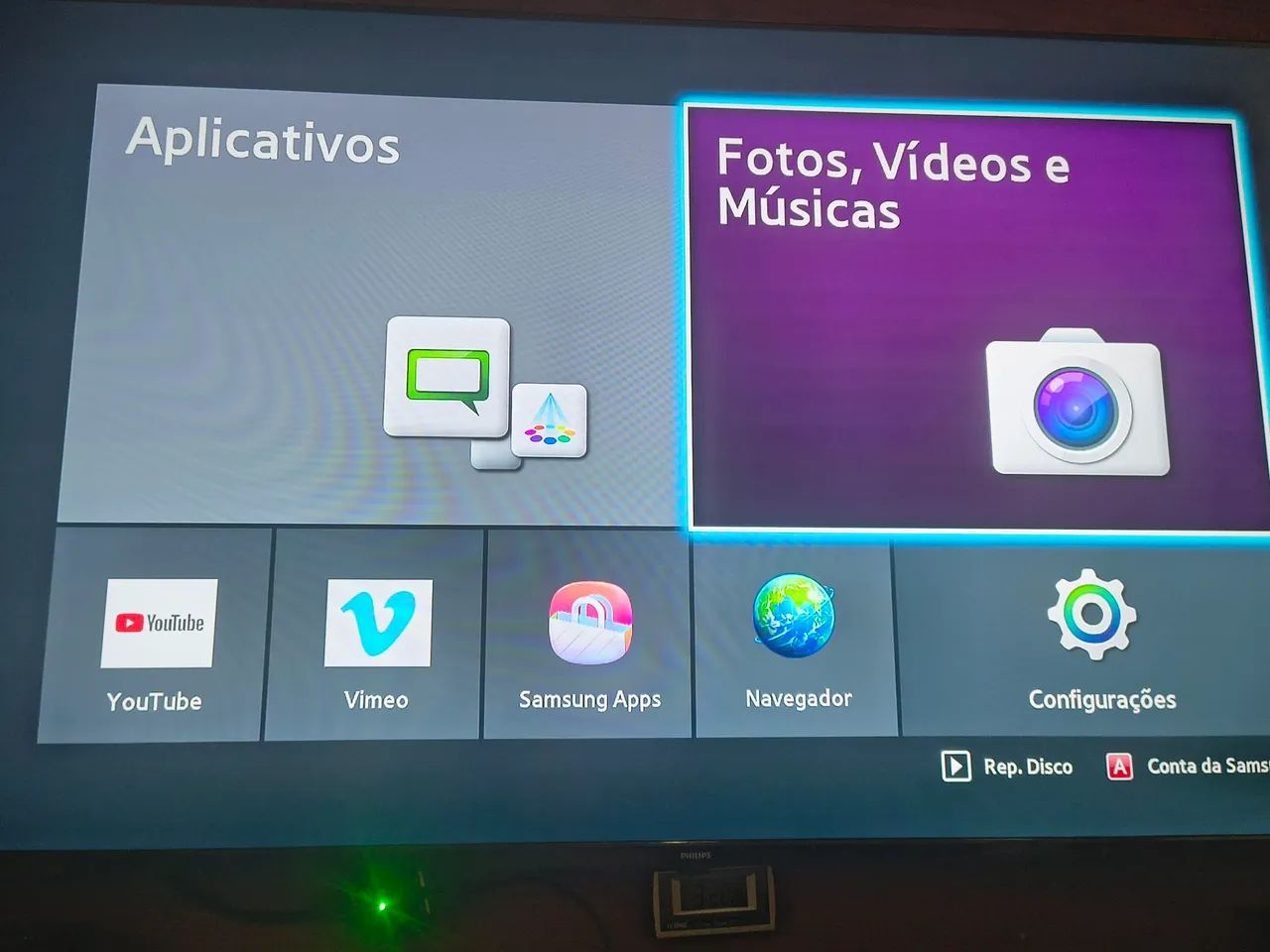 Home teather Samsung, blu-ray,1000w, caixas sem fio - Foto 2