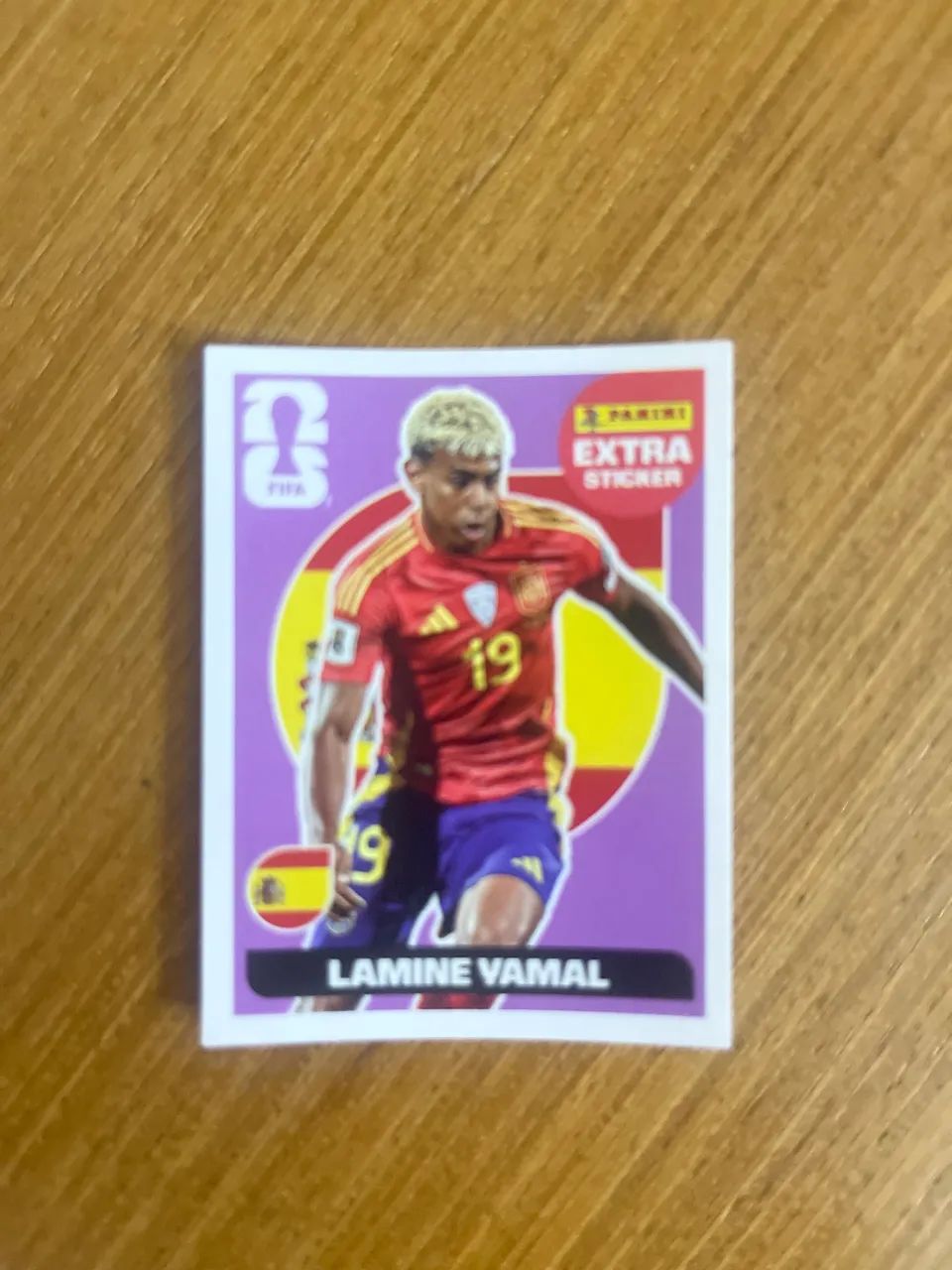 Figurinha copa 2026  legend lamine yamal