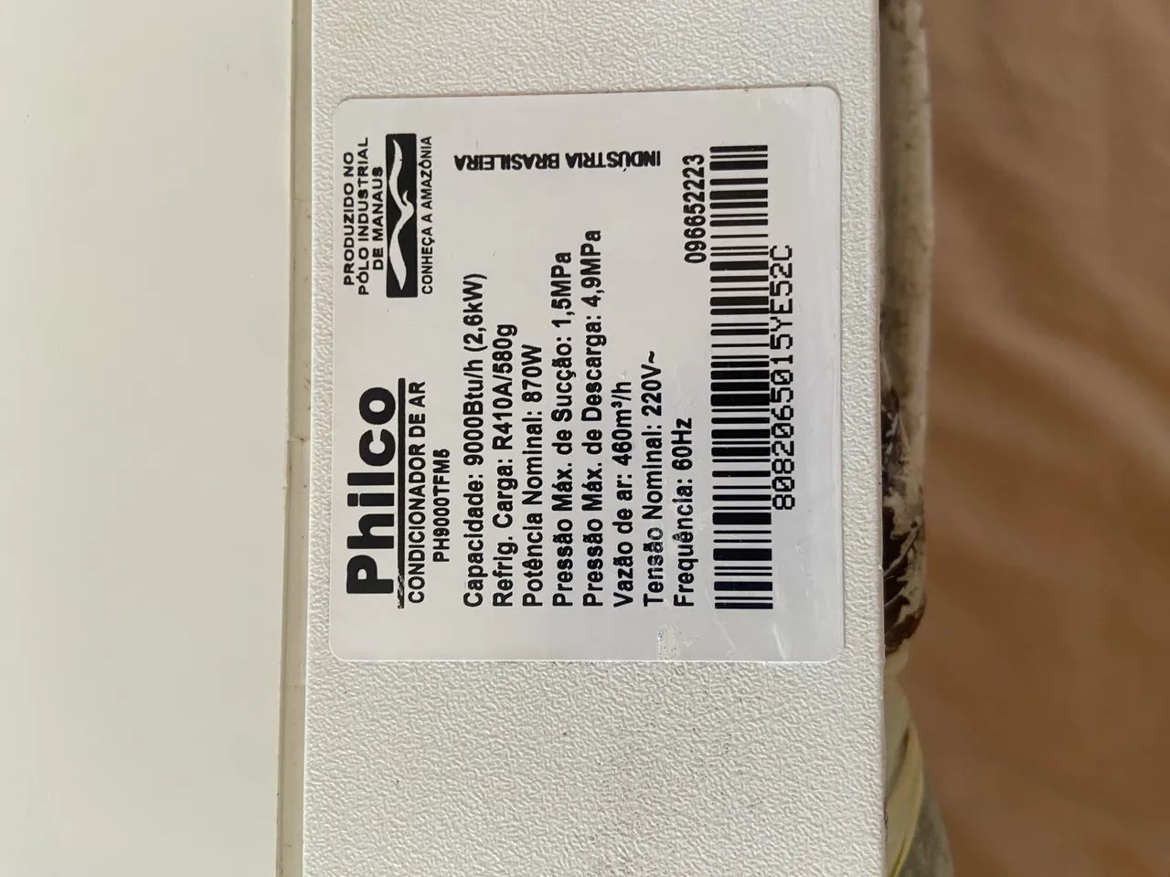 Arcondicionado philco 9000 btu - Foto 2