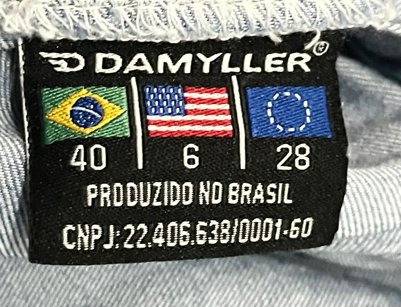 Macacão jeans Dammyler 40 - Foto 5
