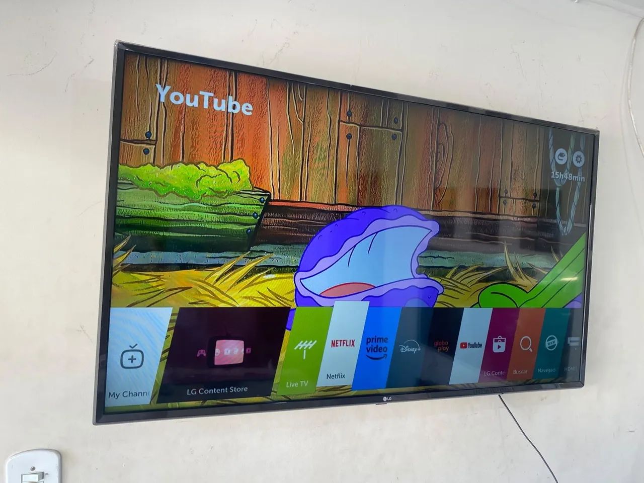 Tv smart LG de 49 polegadas 