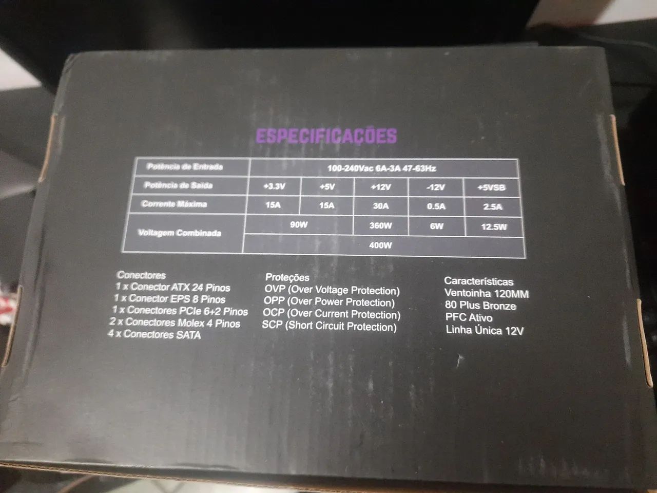 Fonte mancer thunder 400w - Foto 2
