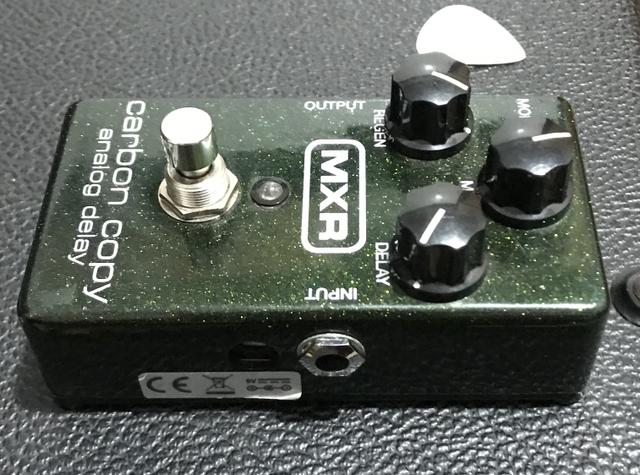 Pedal de efeito Delay MXR Carbon Copy