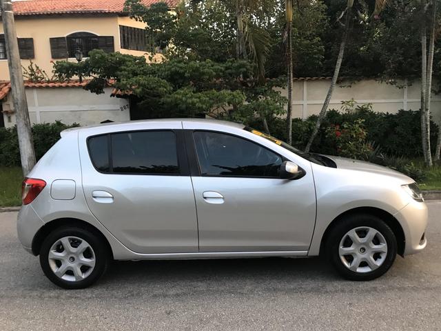 Sandero 1.6 - 2015 _ GNV _ UNICO DONO _ Completo - Foto 2