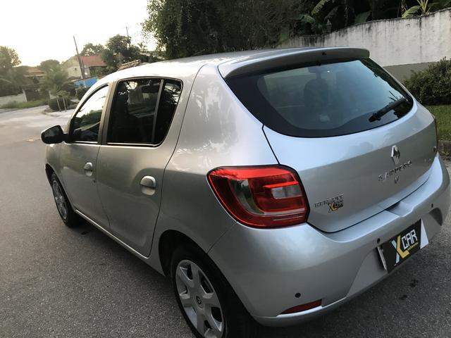 Sandero 1.6 - 2015 _ GNV _ UNICO DONO _ Completo - Foto 6