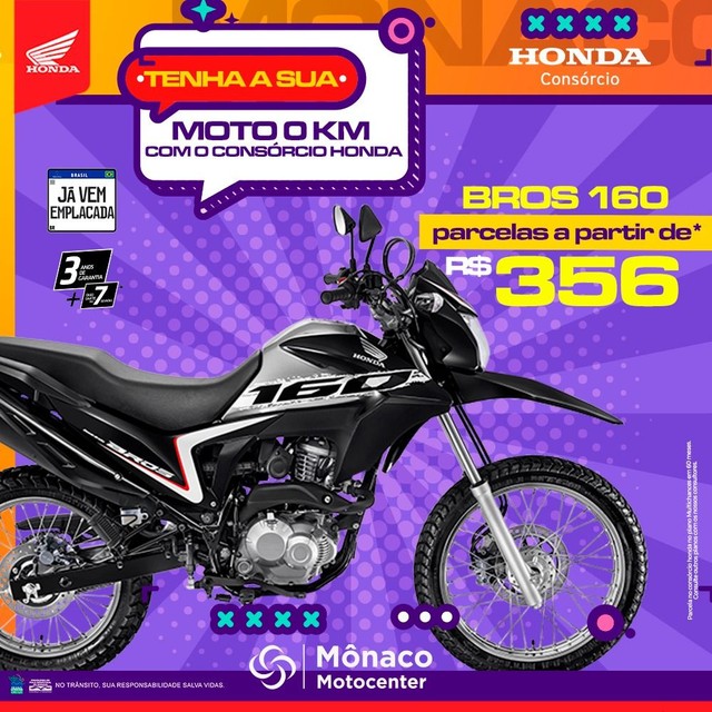 CONQUISTE SUA HONDA-BROS 160 ESDD