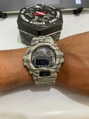 g shock cinza