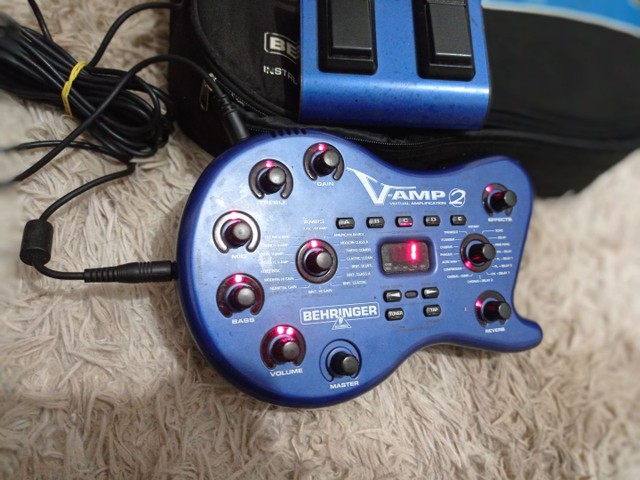 Pedaleira Behringer V Amp 2 Completa Perfeito Estado Instrumentos Musicais Barra Do Itaipe Ilheus Olx
