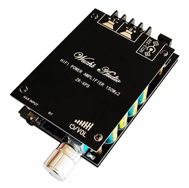 pod mini 2個セット Mini amplificador digital ZK-xps 300watts HiFi,Bluetooth,Auxiliar