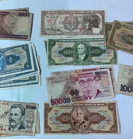  Cédulas antigas Nacionais 32 total - Foto 3