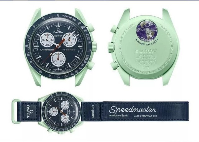 Relógio Omega/Swatch Bioceramic Moonswatch - Mission on Earth (na Caixa!) - Foto 2