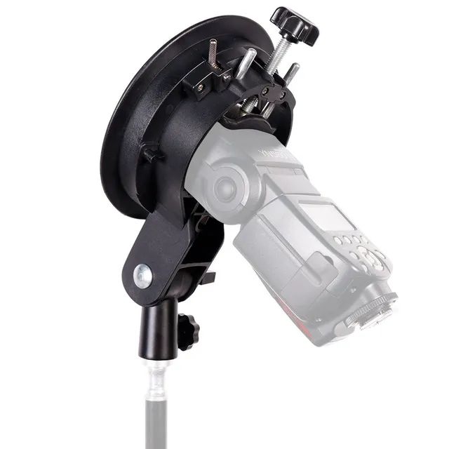 Suporte s Tipo Bowens para flash speedlight - novo 