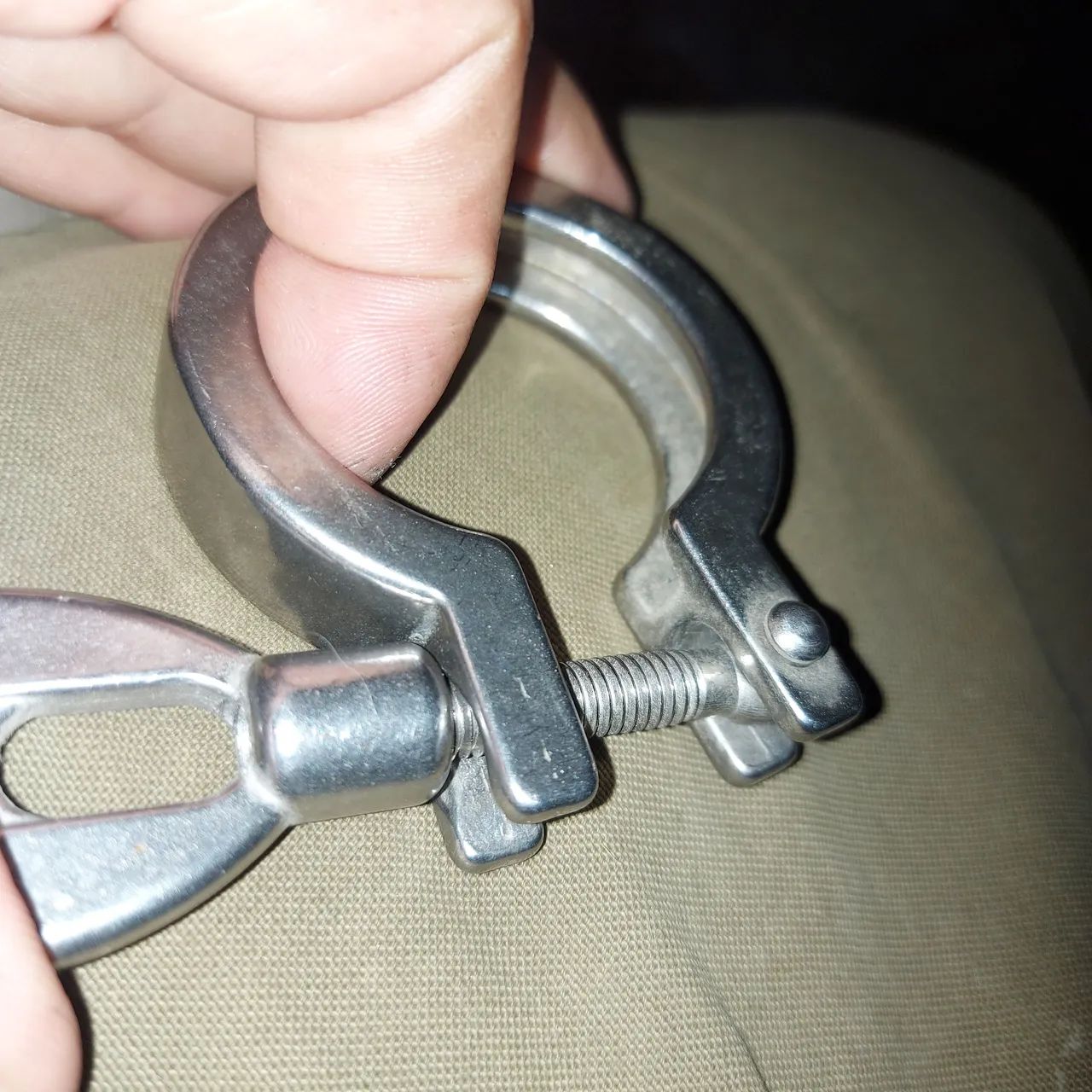 Abraçadeira para Instrumento prateleira de bateria  - Foto 4