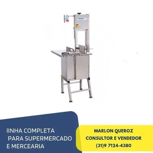 Serra Fita Beccaro com Pé Inox