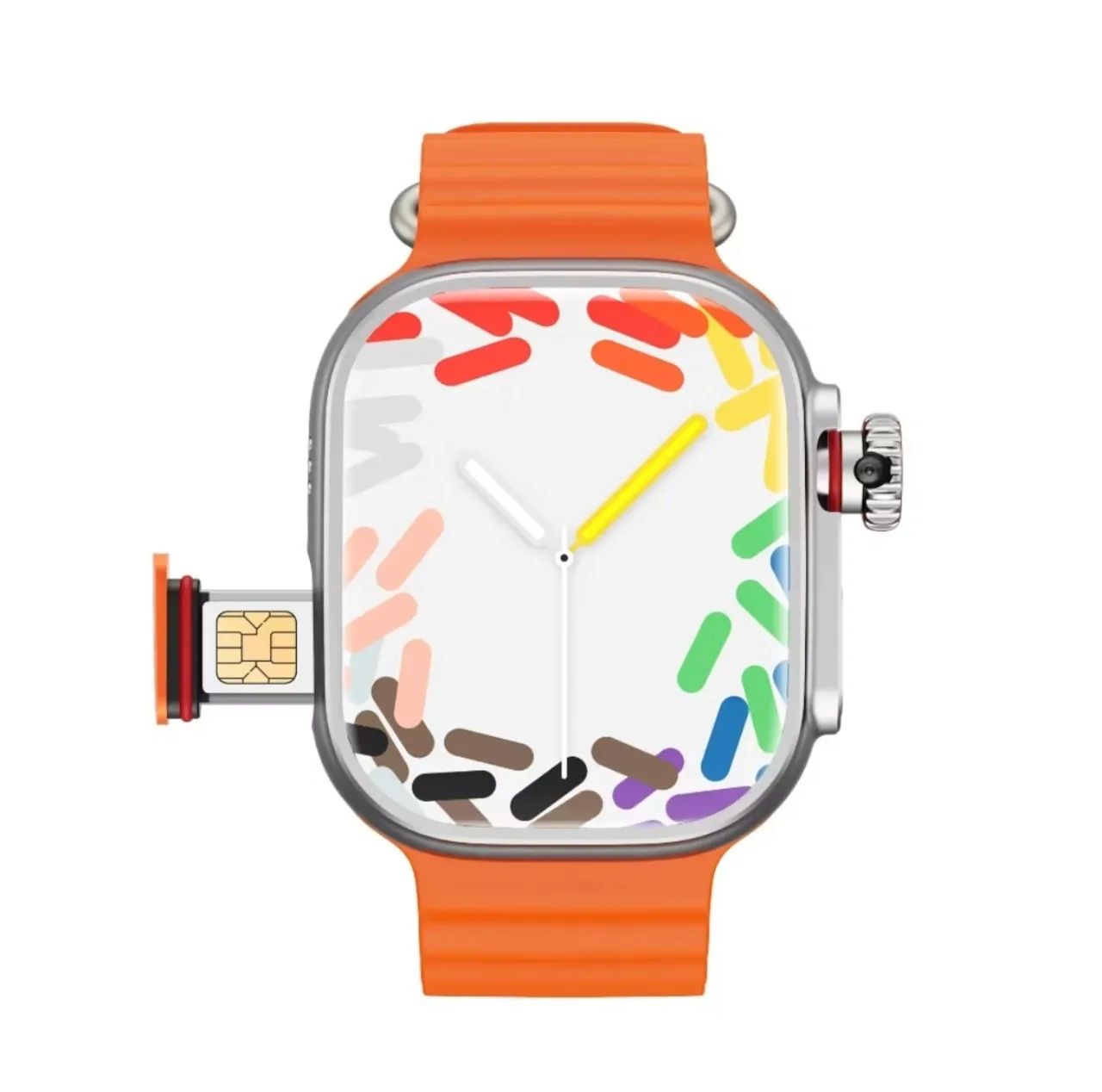 Smartwatch Ultra Android 4G WI-FI GPS Com Chip GPS 