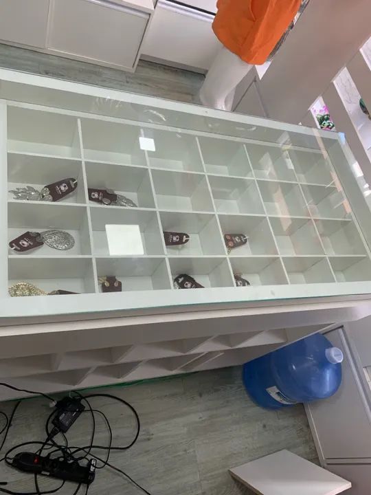 Balcão MDF para Joias com nichos