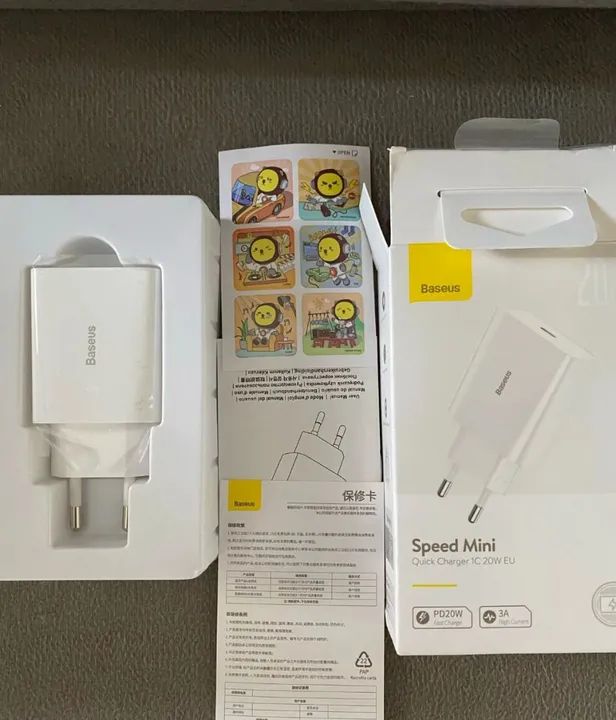 Fonte Baseus 20W para iPhone 