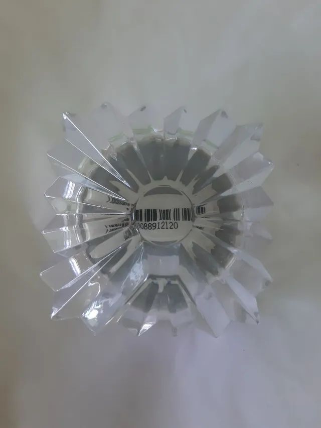Relógio alemão Mikasa em cristal - Foto 5