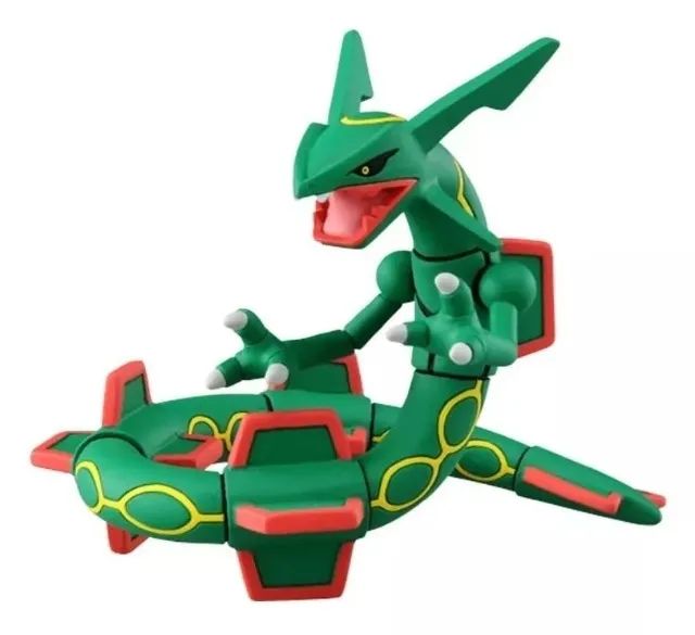 Rayquaza - Pokemon Monster Collection Ml-05 7 Cm De Altura - miniatura pokemon lendário