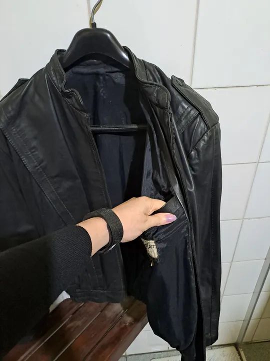 Jaqueta de Couro Argentino - Foto 4