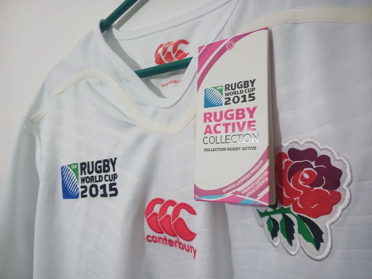 Camisa de Rugby Seleção Inglesa,  - Foto 6