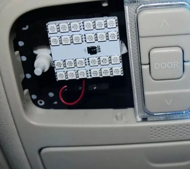 Led Placa Rgb T10 Torpedo 12smd 5050 Car Led Com Controle Remoto  Automação COD-CP352  - Foto 5
