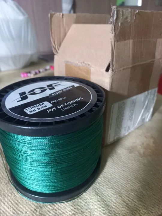 Linha multifilamento 8 fios, 1000 metros