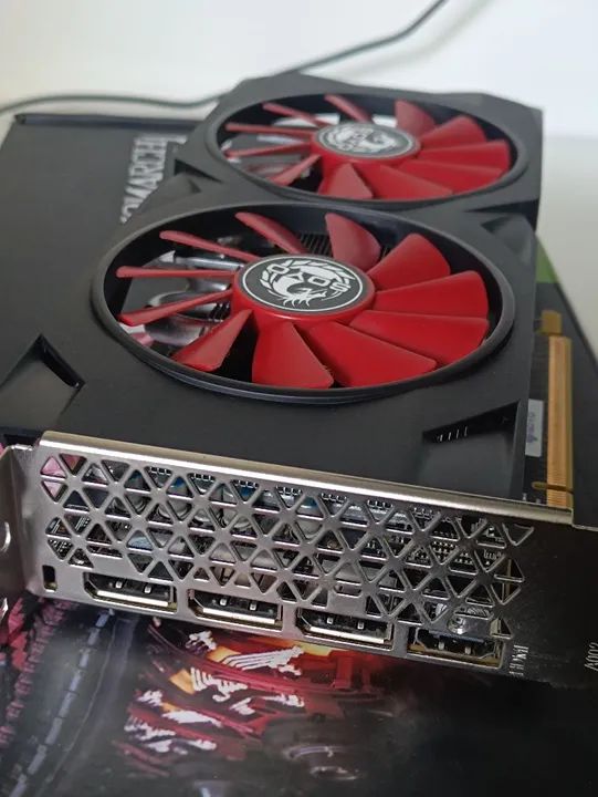 Placa de Vídeo Rx 580 8gb soyo - Foto 3