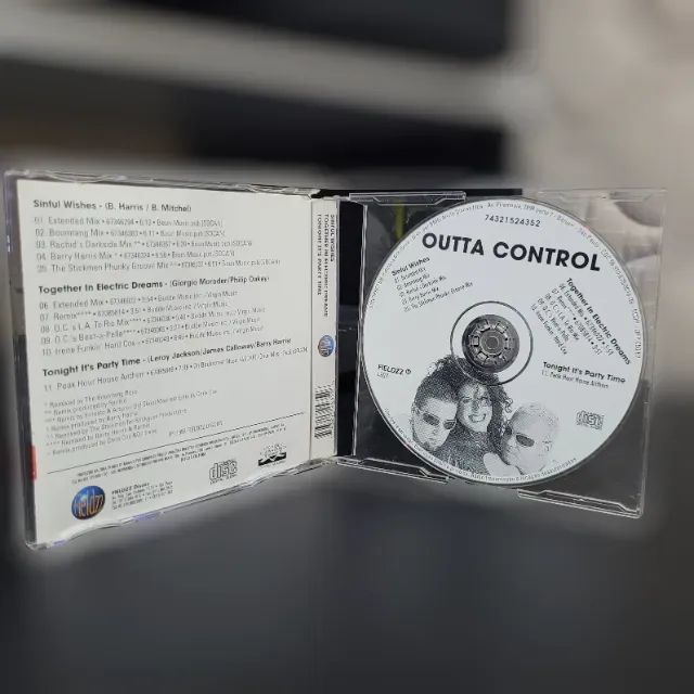 CD Outta Control - Sinful Wishes/Together in Electric Dreams (CD