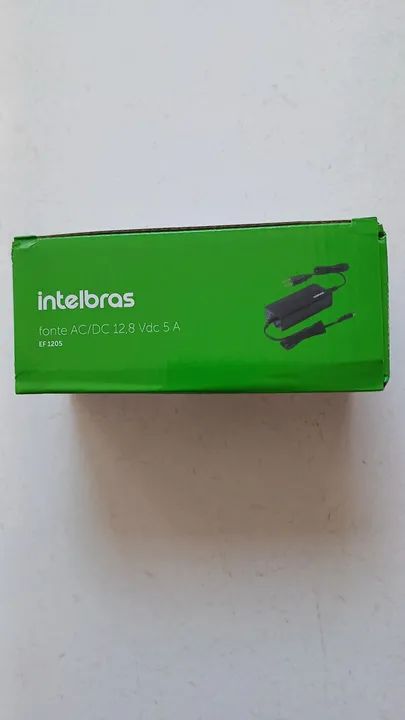 Fonte bivolt 12,8v vdc 5A intelbras' nova! - Foto 3
