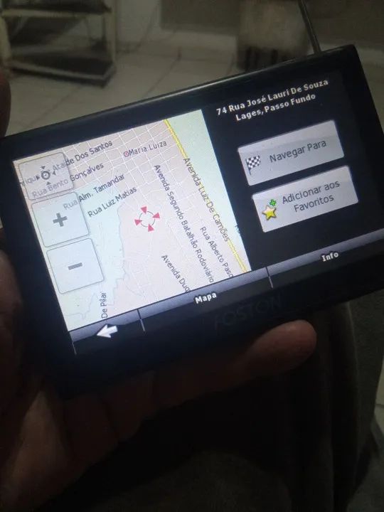 Tv digital com Gps de 5 Pol. Com entrada AV e cartão de memória. - Foto 4