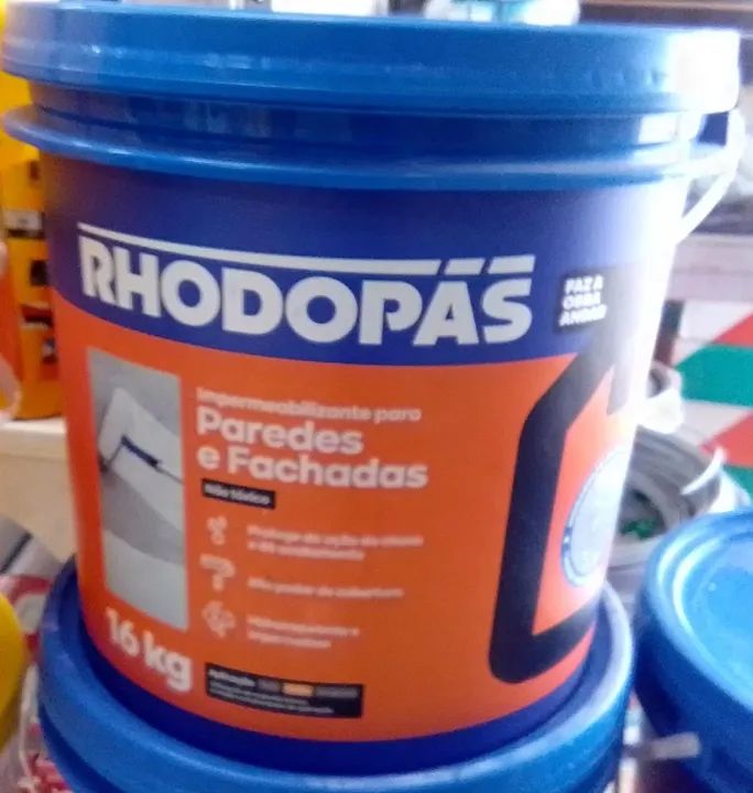 Impermeabilizante Rhodopas para Paredes e Fachadas 16kg