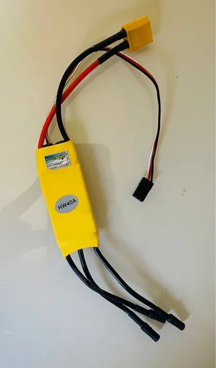 Esc 40a Aeromodelo Brushless Speed Control Conector Xt60