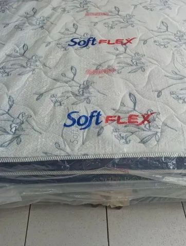 Conjunto cama queen softflex - Camas e Colchões - Turu, São Luís 1285162590