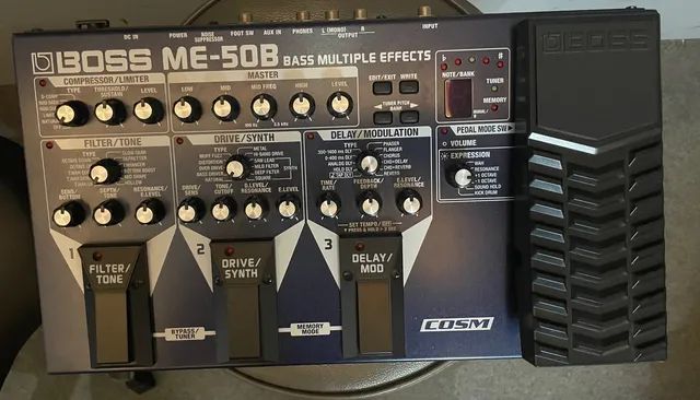 Pedaleira para Baixo BOSS ME-50B Multiple Effects