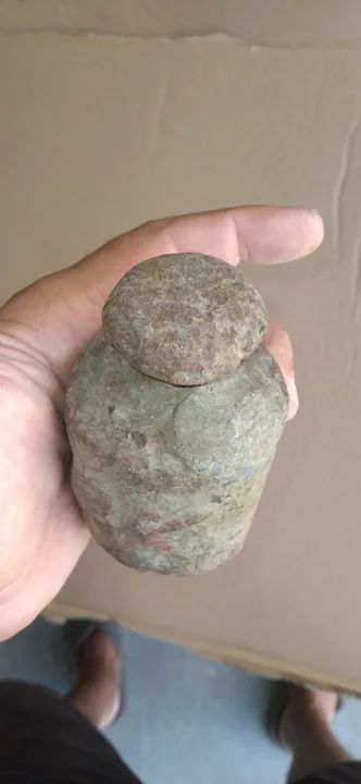 Peso de Ferro Antigo de 2 kgs - Foto 4