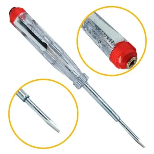 Chave de Teste Detector De Tensão Elétrica Professional _ FE124 - Foto 2