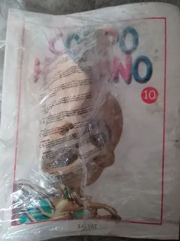 Corpo humano salvat fascículo 10 com peça 