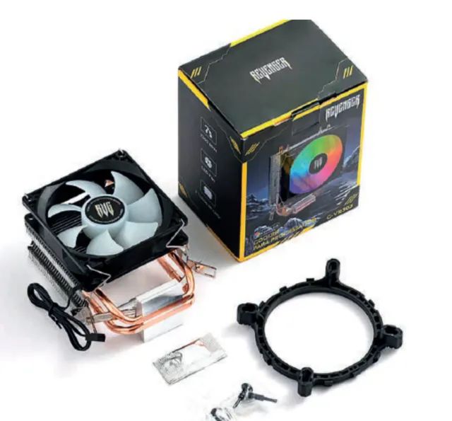 Cpu Cooler Rgb AMD e Intel i3 i5 i7 Ryzen Pc gamer - Foto 2