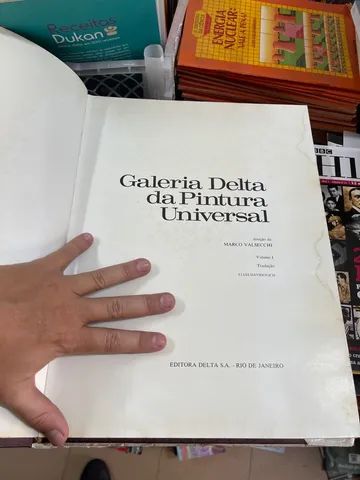 Coleção 2 volumes Galeria Delta da Pintura Universal 1972 - Foto 3