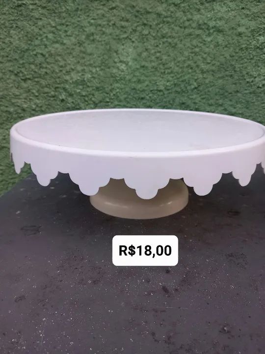Boleira para bolo e bandeijas para doces - Foto 2