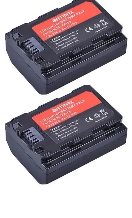 Bateria Np-Fz100 Batmax Câmeras Sony A9 A7Iii Fx30 A6700 A6600 A7Riii A7Cii A9S A9R - Foto 2