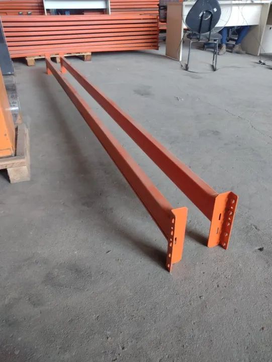 Longarinas seminovas Esmena - Porta Paletes,pallets - Foto 6