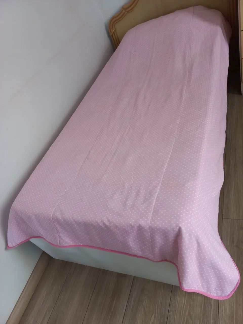 Cobre-leito solteiro dupla face  - Foto 2