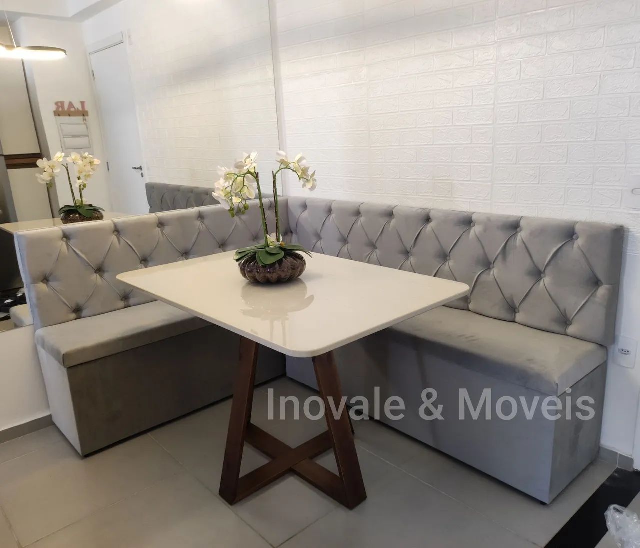Banco de Canto para Cozinha - Fabricação sob medida ? - Foto 3