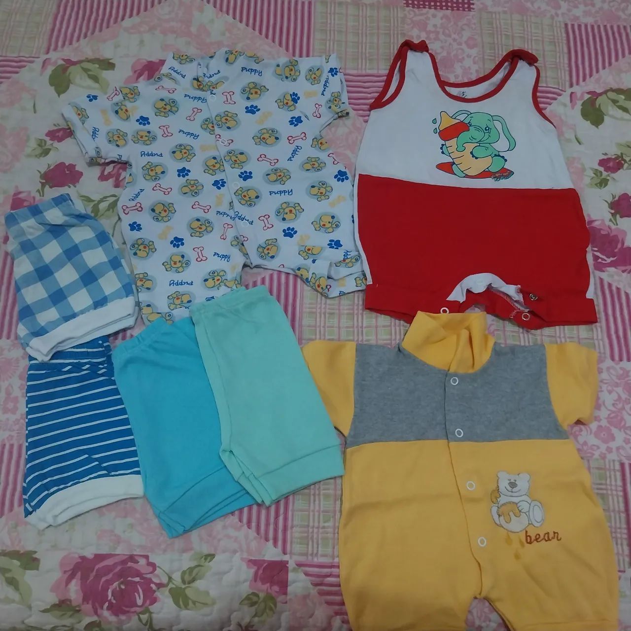 Roupas para Bebê - Kit com 7 Peças!