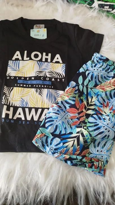 Conjunto infantil masculino VERÃO