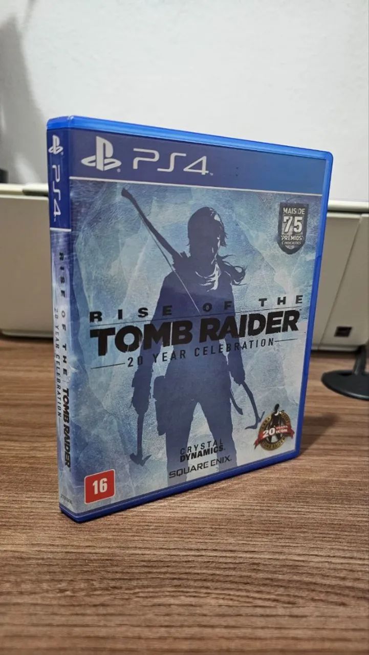 Jogo Rise of the Tomb Raider - Comemoração de 20 anos - PS4