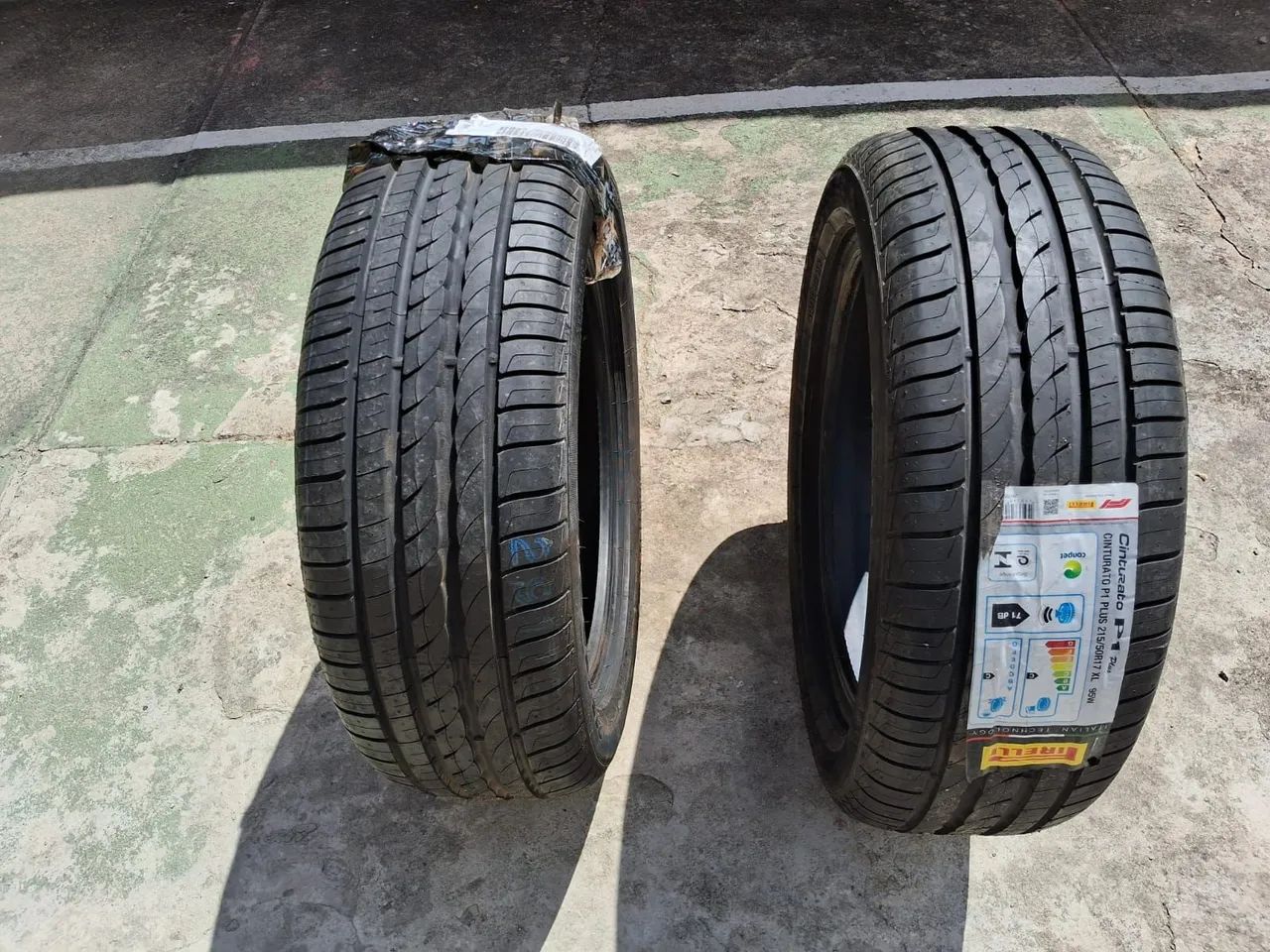 Par de Pneus Pirelli Cinturato P1 Plus 215/55R17